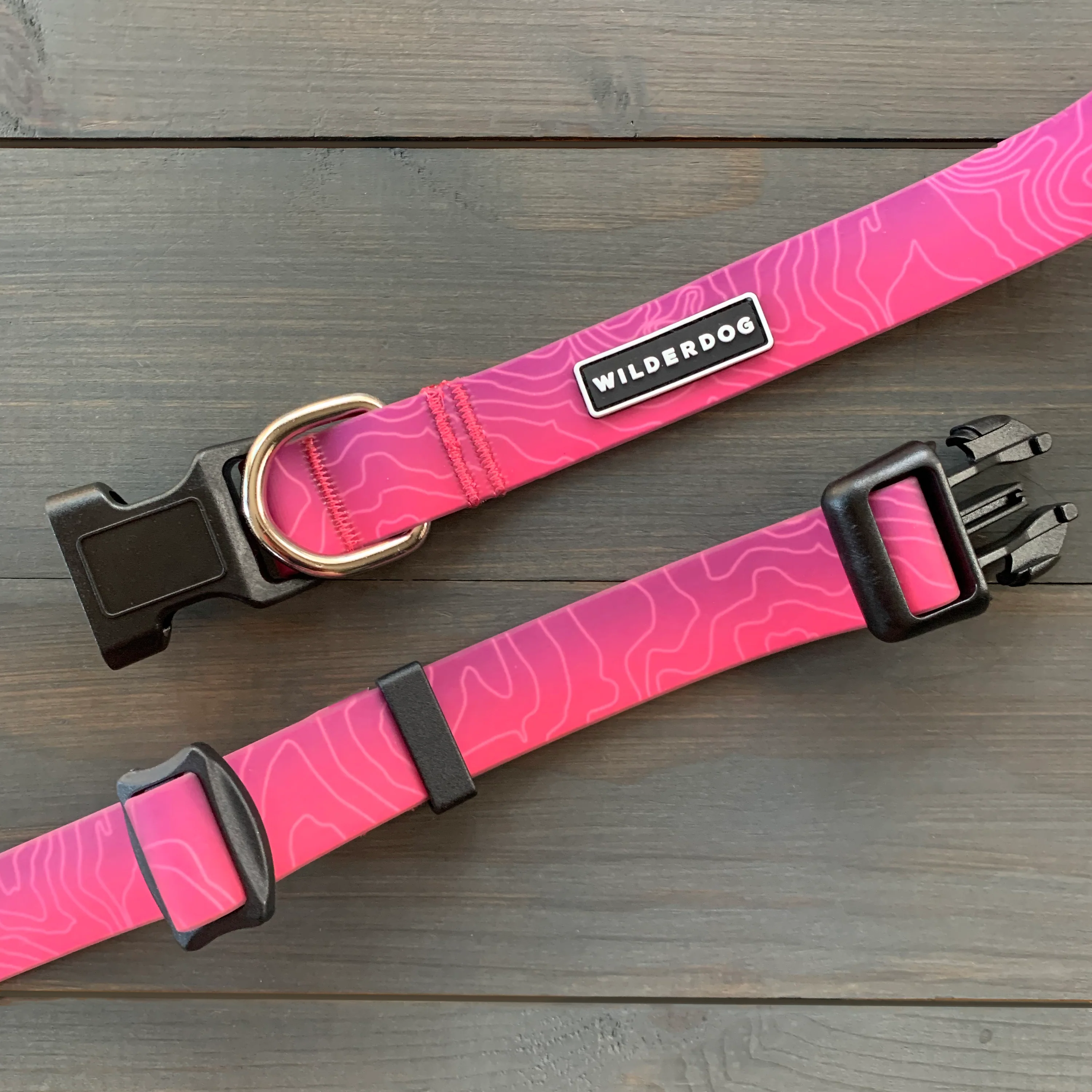 Plum Waterproof Leash + Collar Bundle - Image 3