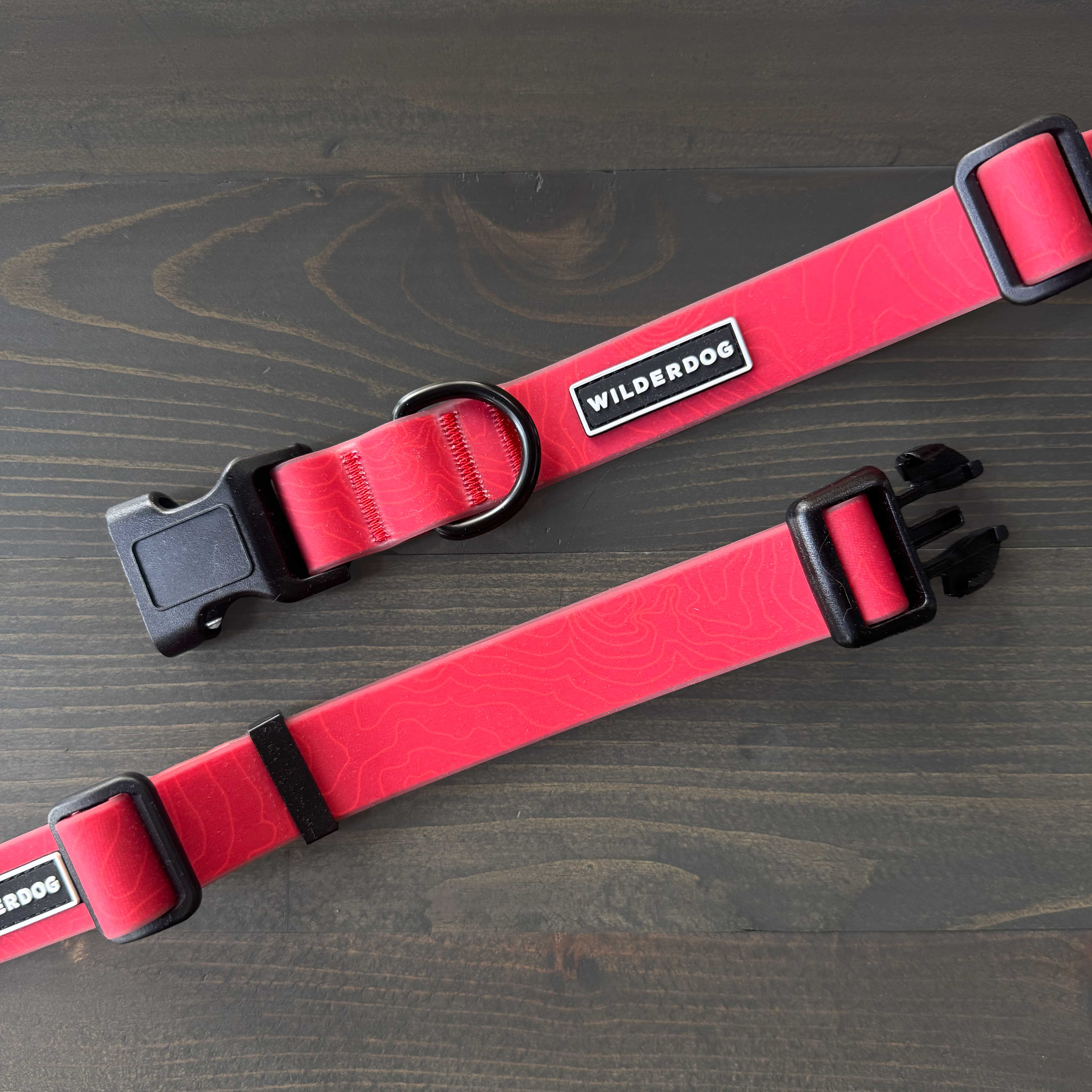 Red Waterproof Pro Leash + Collar Bundle - Image 5