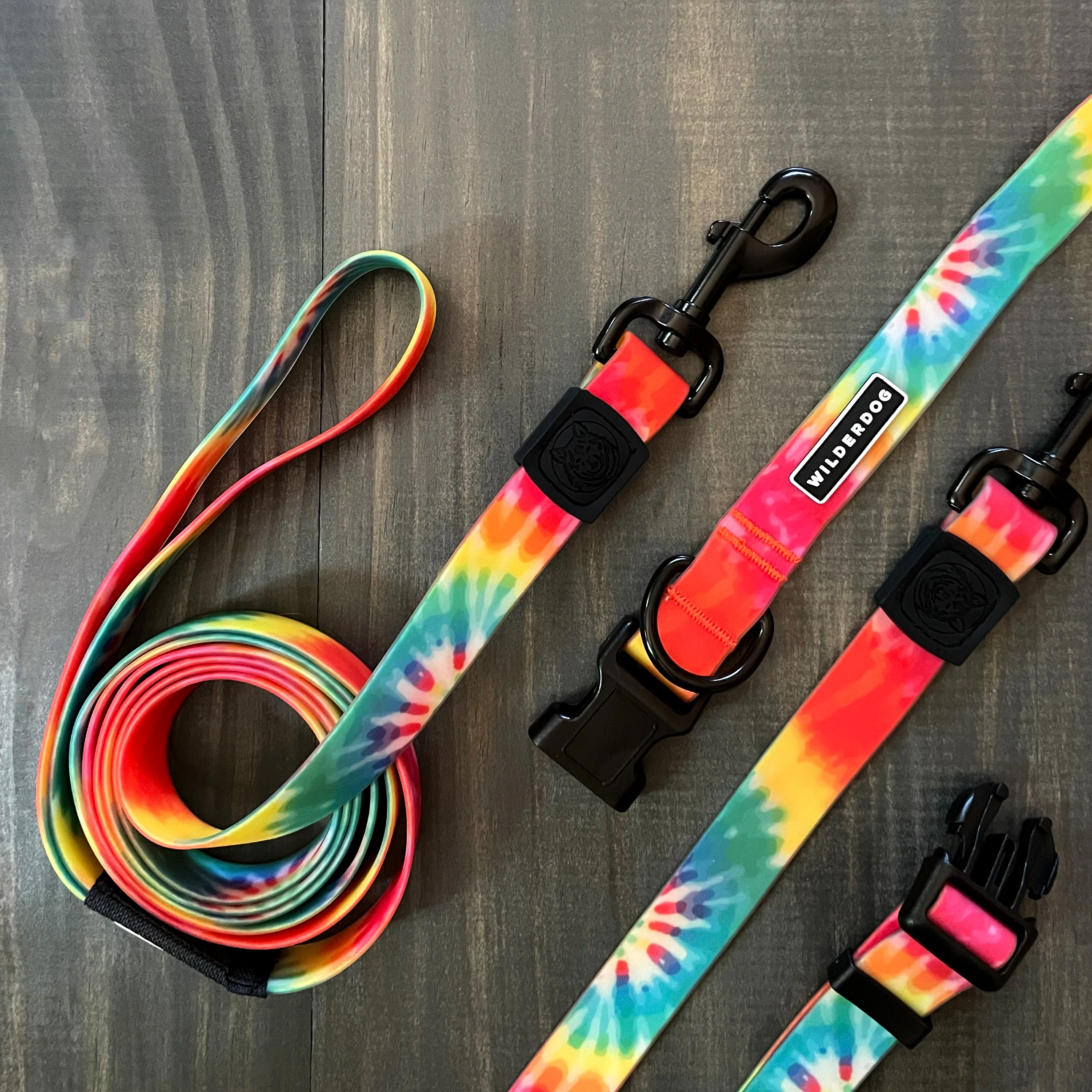 Tie Dye Waterproof Collar - Image 3